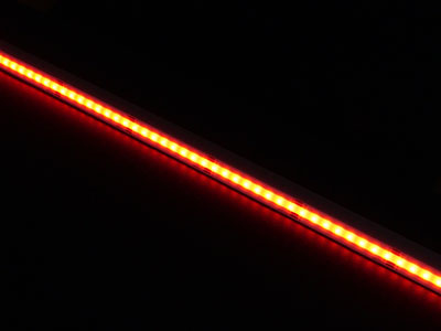 Prikaz RGB svetlobe na LED traku 1